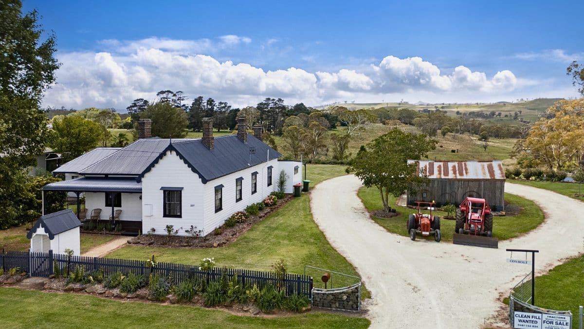 a complete farmhouse renovation in Guyra New England NSW