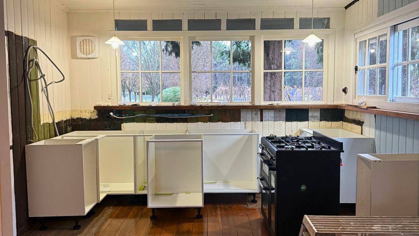 Country Kitchen Renovation update with new windows